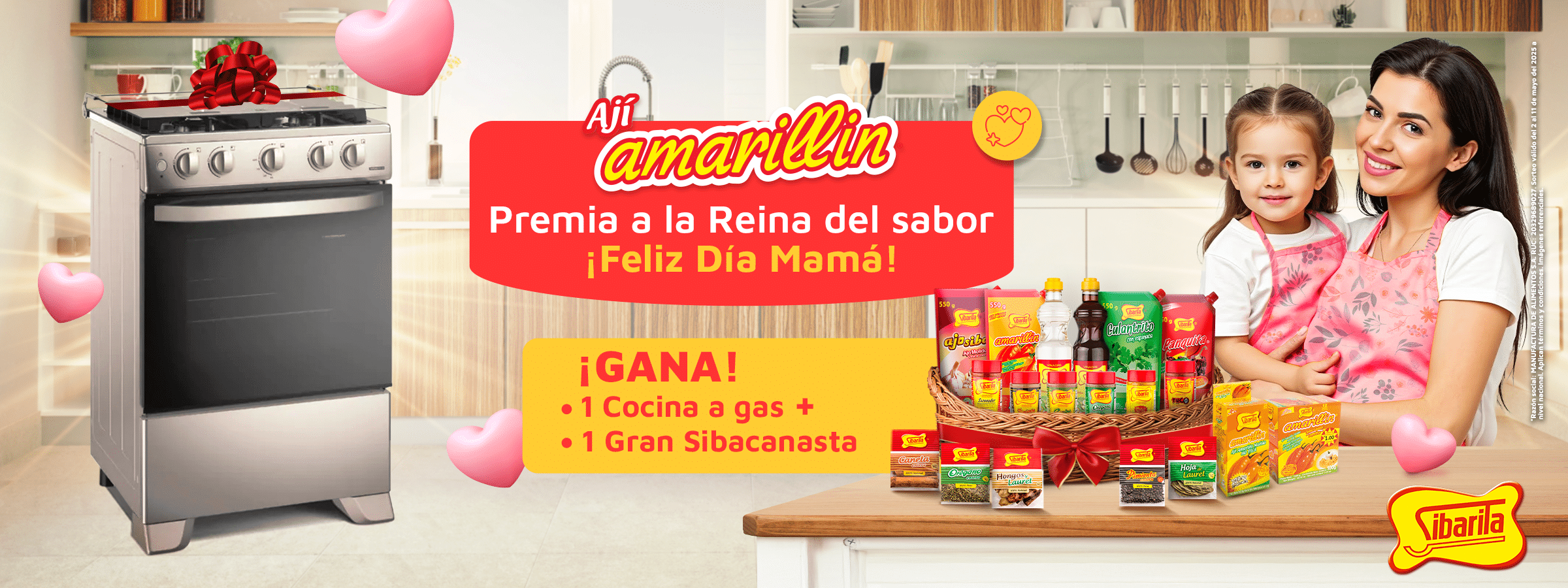 SIBARITA – 0105 – Sorteo Mamá – BANNERS 2400X900